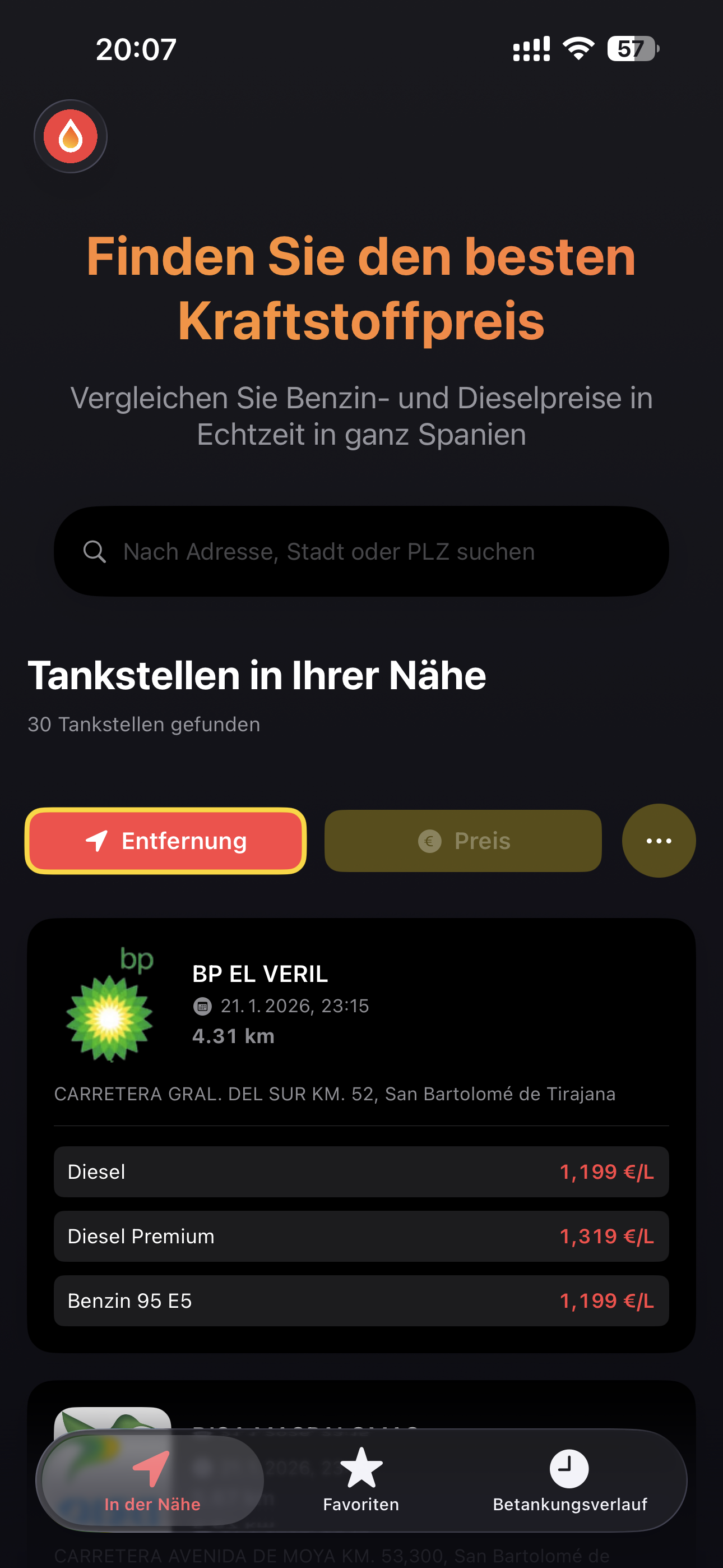 GasBu App Screenshot