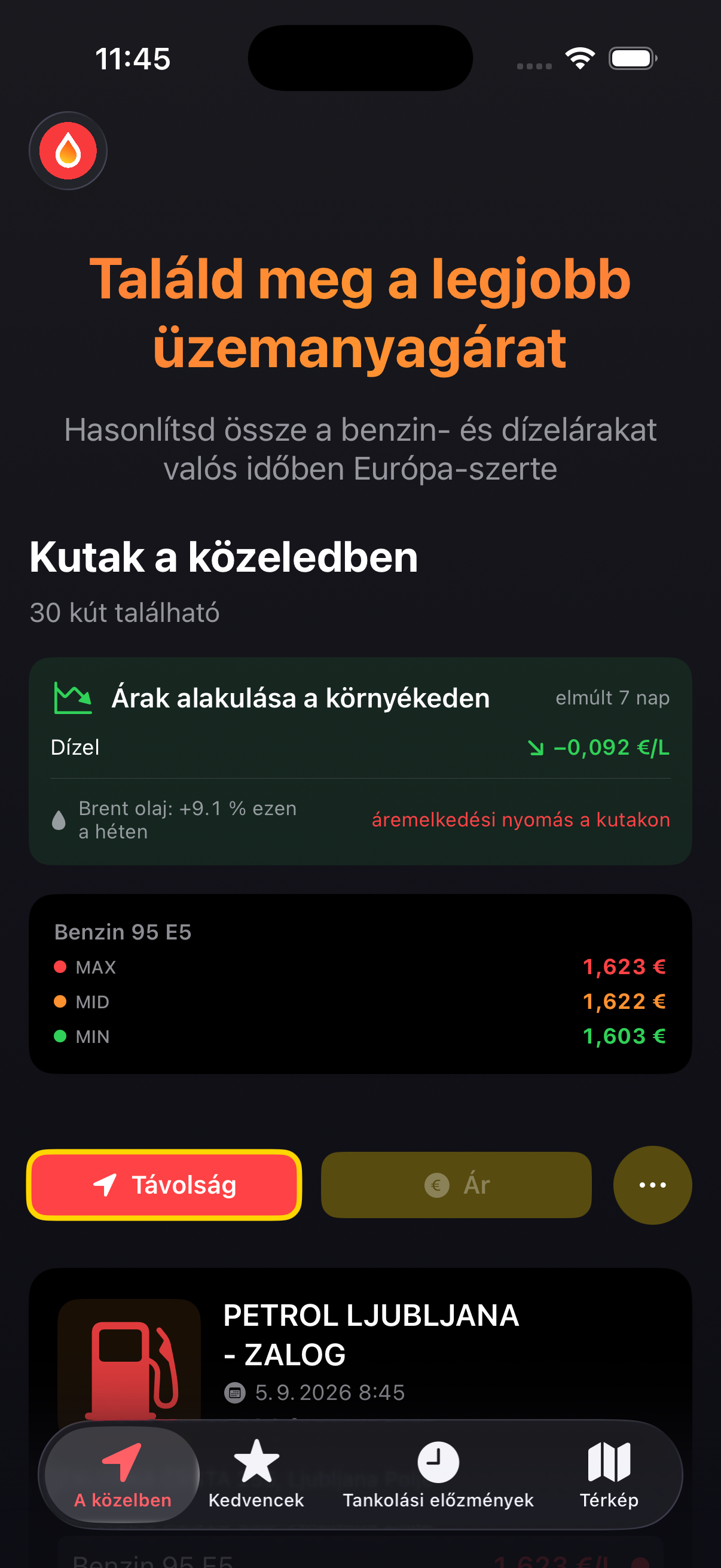 GasBu App Screenshot
