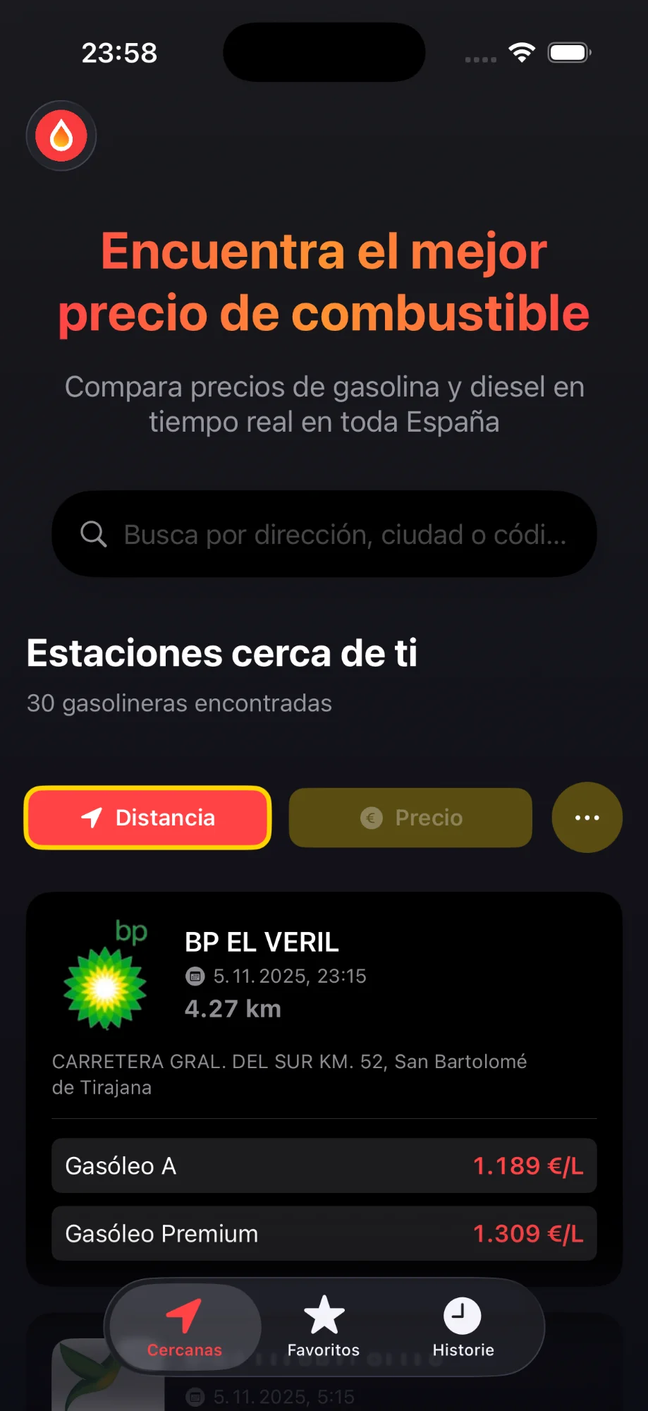 GasBu App Screenshot